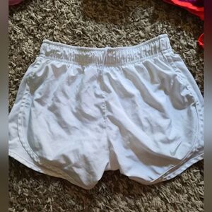 Nike Women's Athletic White Shorts